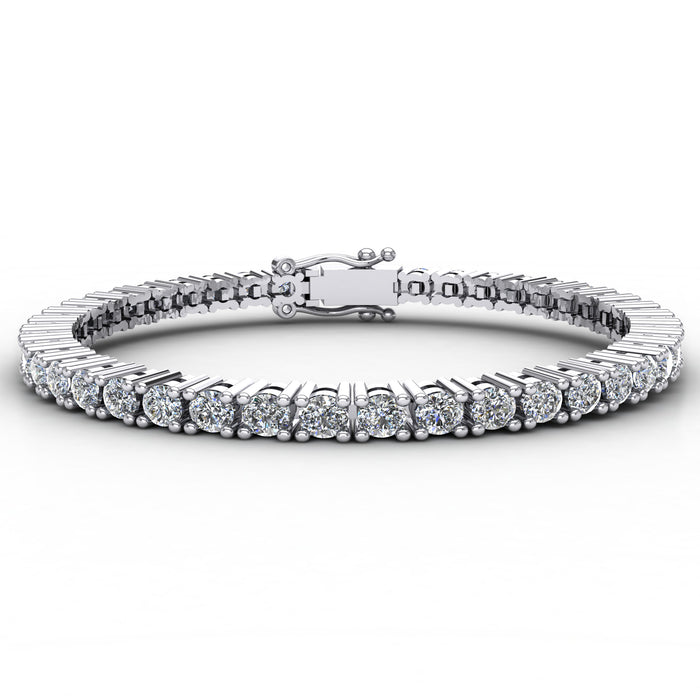 8ct 4 Claw Classic Tennis Bracelet