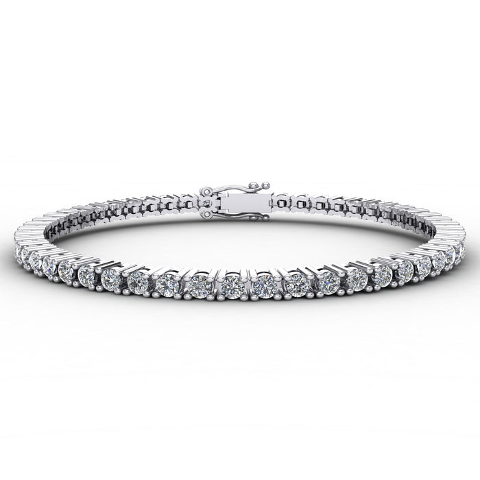 5ct 4 Claw Classic Tennis Bracelet