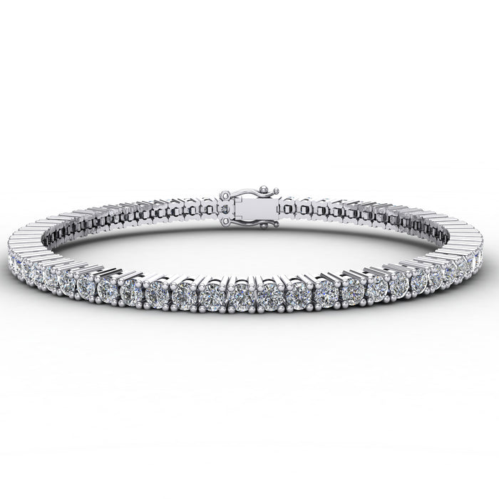 4ct 4 Claw Classic Tennis Bracelet