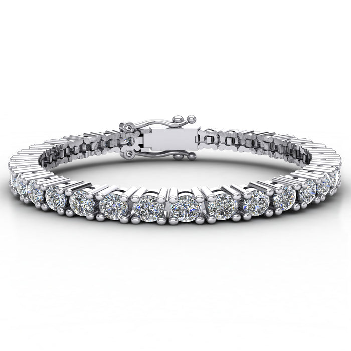 12ct 4 Claw Classic Tennis Bracelet