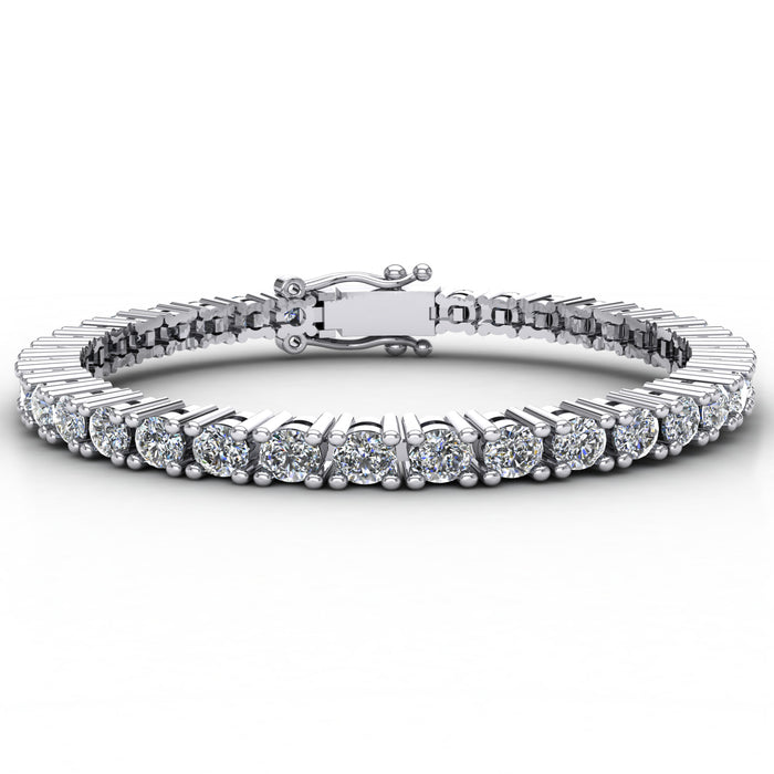 10ct 4 Claw Classic Tennis Bracelet