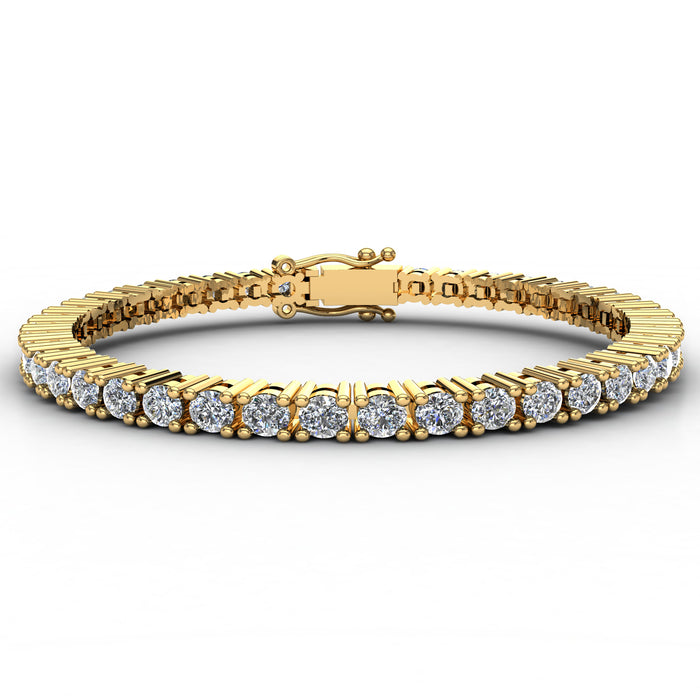 8ct 4 Claw Classic Tennis Bracelet