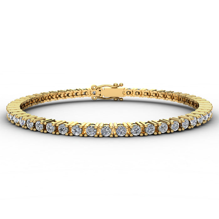 5ct 4 Claw Classic Tennis Bracelet