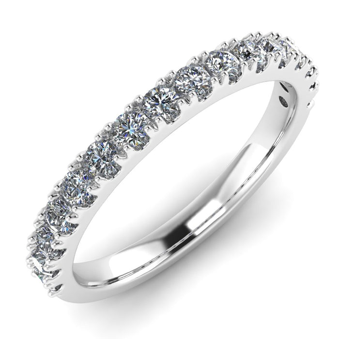 Castelle Set Half Eternity Ring