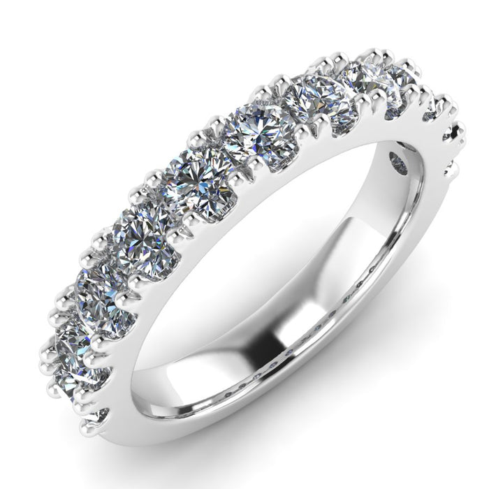 Castelle Set Half Eternity Ring
