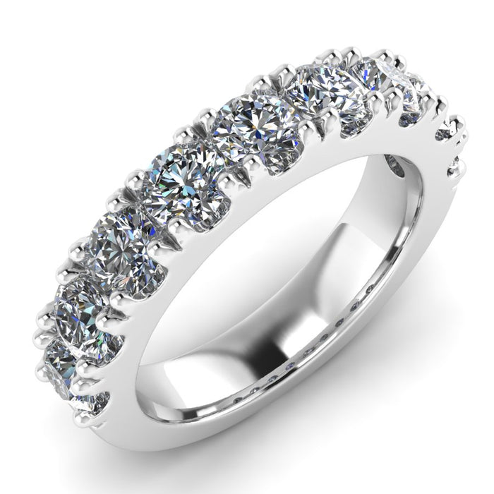 Castelle Set Half Eternity Ring