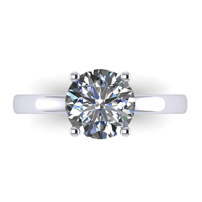 The Aurelia - Round Solitaire Ring