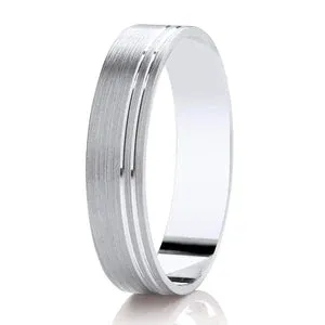 Pattern VP11, cut into a wedding band.
