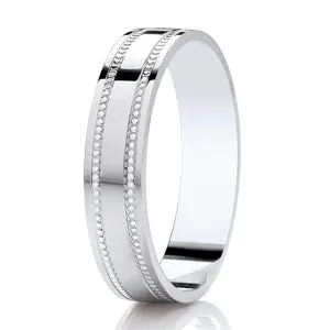 Pattern VP12, cut into a wedding band.