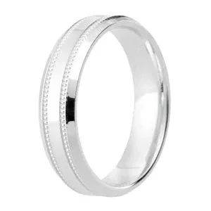 Pattern VP2, cut into a wedding band.