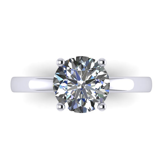 The Aurelia - Round Solitaire Ring