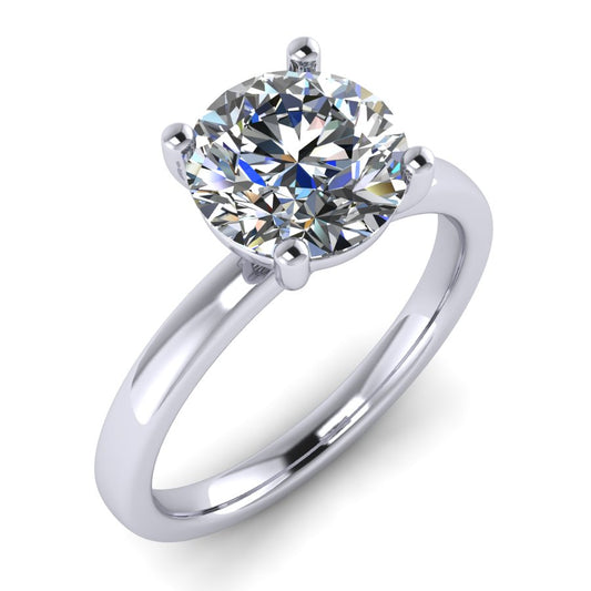 The Aurelia - Round Solitaire Ring