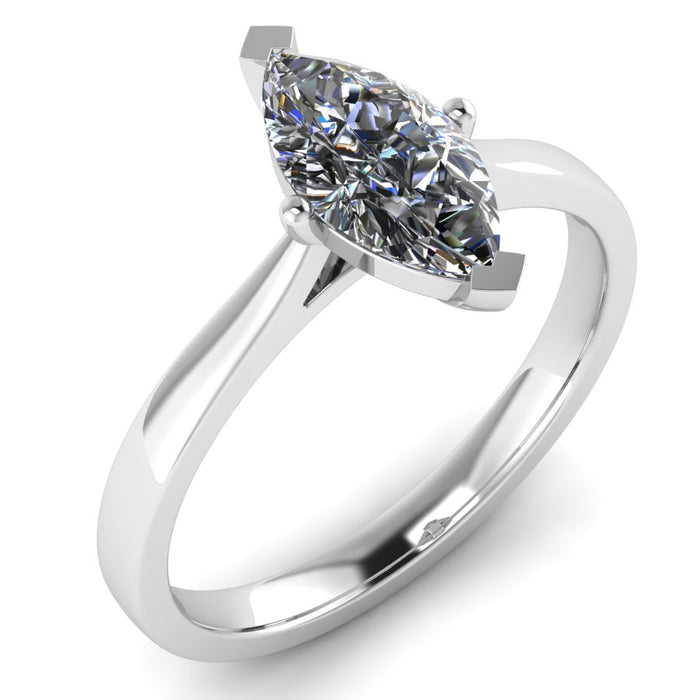 Classic 4 Claw Marquise Solitaire