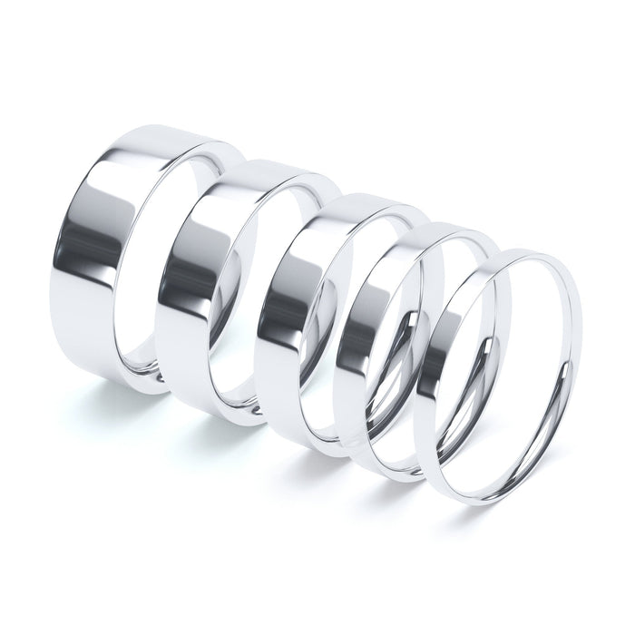 Flat Court Profile Gents Heavy Wedding Ring